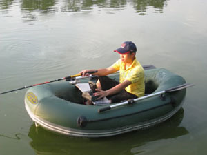 兰溪钓鱼橡皮船